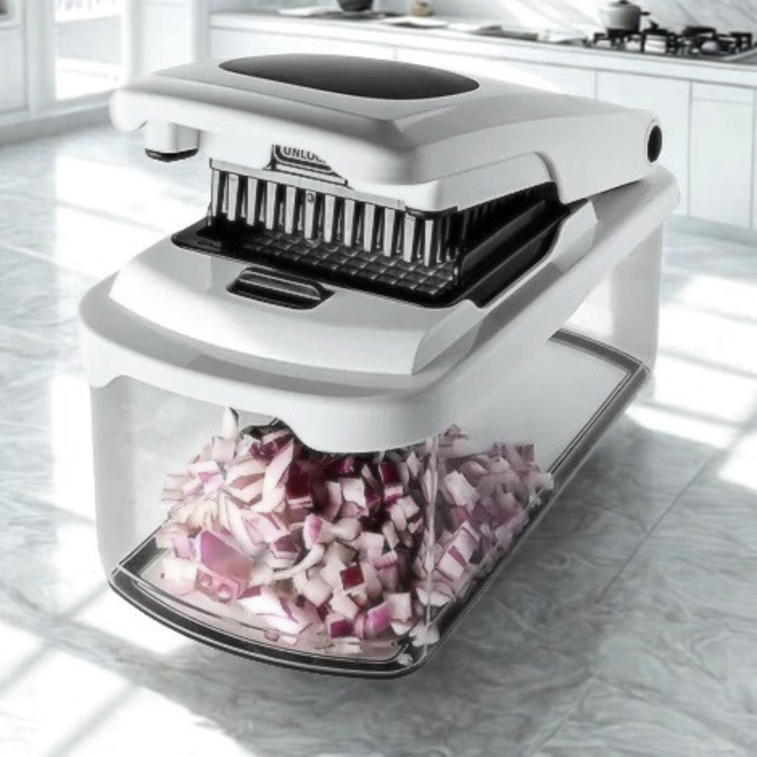 Effortless Onion & Vegetable Dicer | Quick Chopper for Easy Meal Prep
