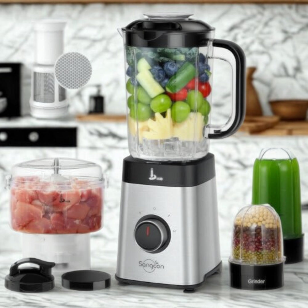 3-in-1 Electric Blender Set | Multi-Functional Mixer for Smoothies, Sauces & Batters