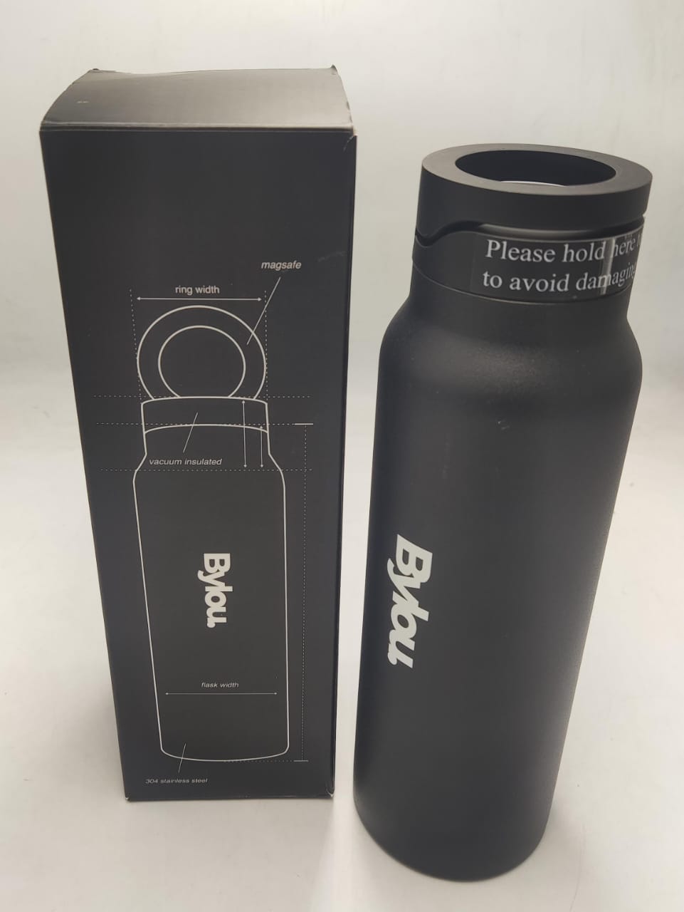 Byoul - Vacuum Insulated Water Bottle with Holder