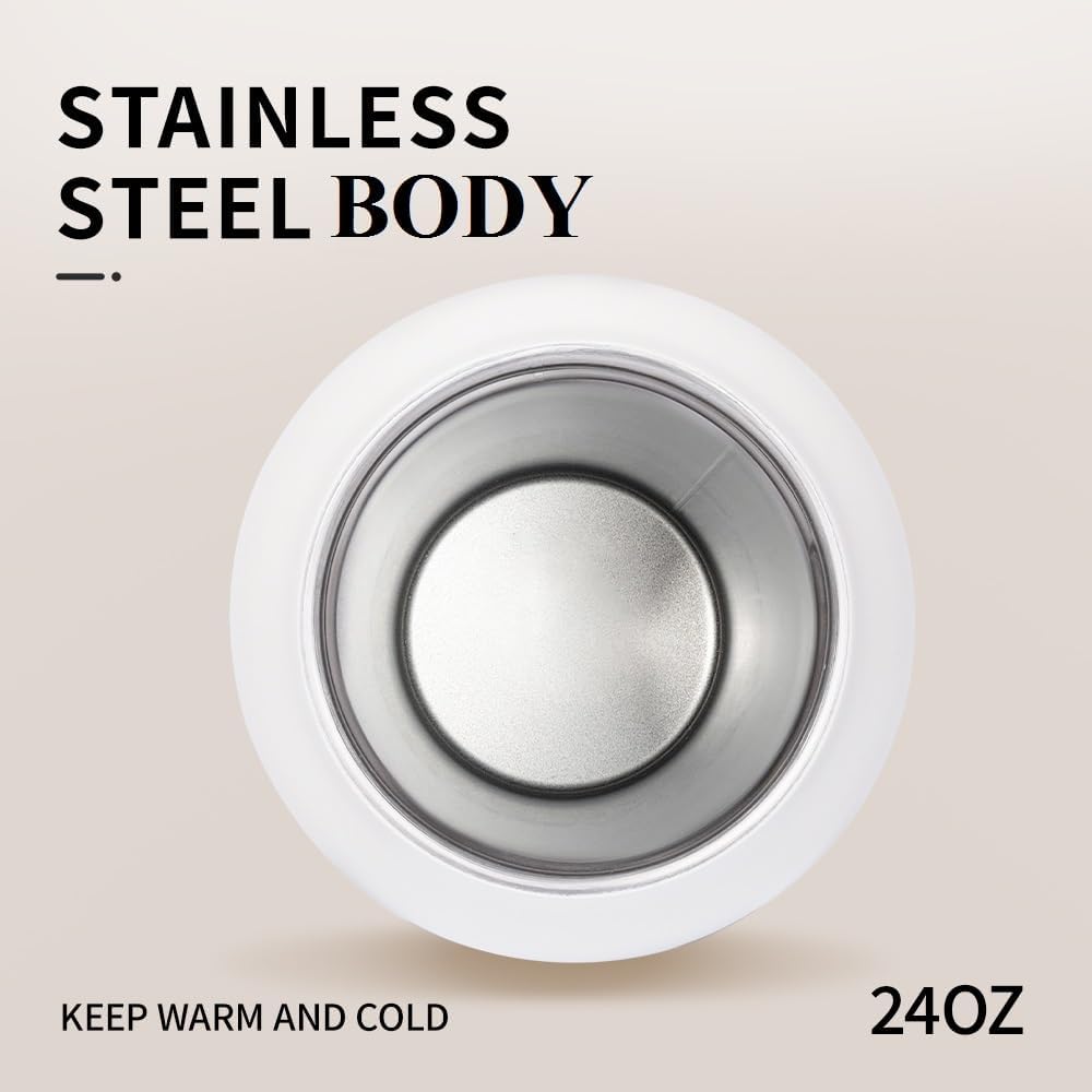 Byoul - Vacuum Insulated Water Bottle with Holder